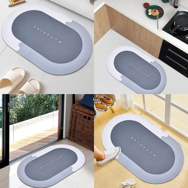 Non-slip Rubber Bath Mat: