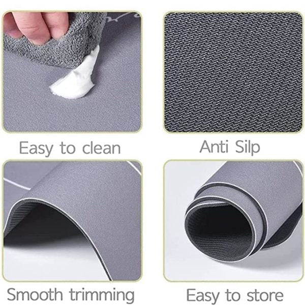 Non-slip Rubber Bath Mat:
