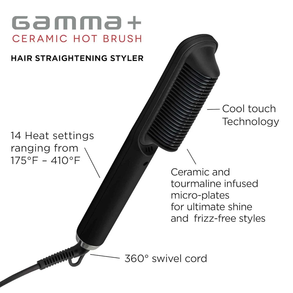 Electric Professional Hair Straightening Brush