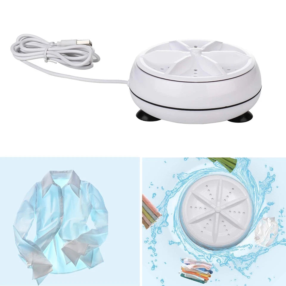 Usb Travel Turbo Mini Washer